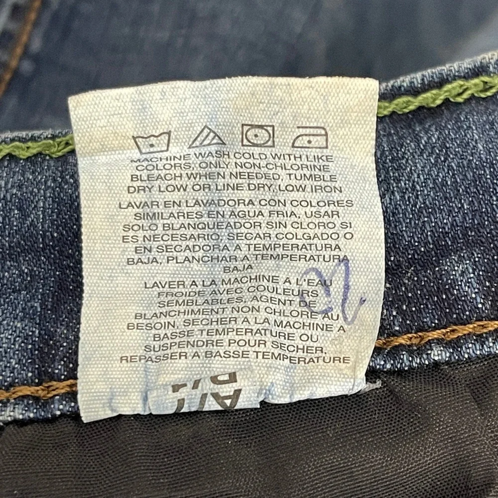 Wrangler Retro Slim‎ Straight Jeans Mens 36x35 Medium Wash Blue Jeans 10WLT88BZ